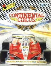 Continental Circus PAL MSX PAL box art